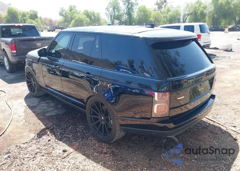 2018 Land Rover Range Rover 5.0L V8 Supercharged из США, поврежденный, VIN SALGS2RE9JA390944